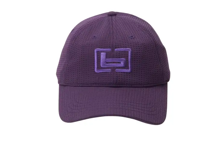 Banded Casual Cap Purple w/ b Logo